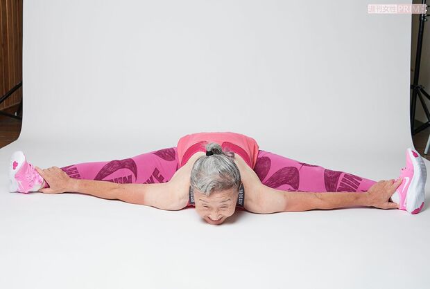 89歳のフィットネストレーナー・瀧島未香さん　撮影／山田智絵