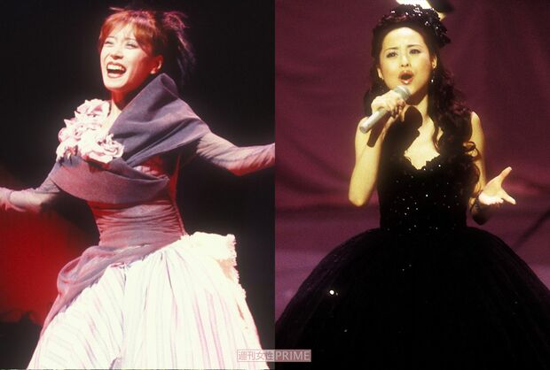 （写真左から）中森明菜、松田聖子