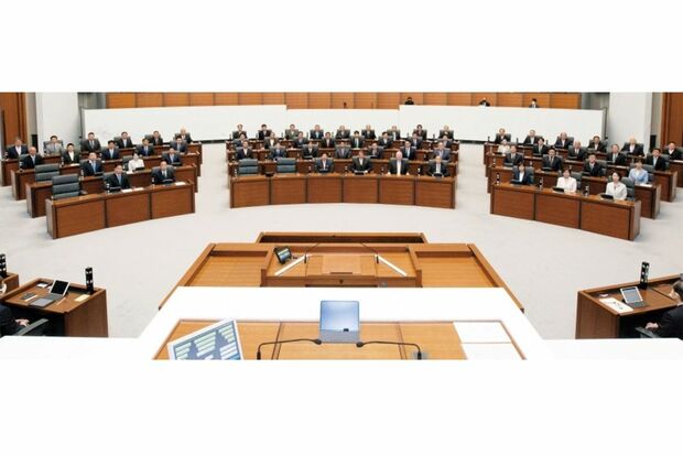 茨城県議会の様子（茨城県HPより）