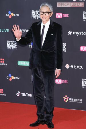 　韓国でも松重主演のドラマ『孤独のグルメ』のファンが多いことからプレゼンテーターに。「全州ビビンバが忘れられないです」と。　撮影／吉岡竜紀