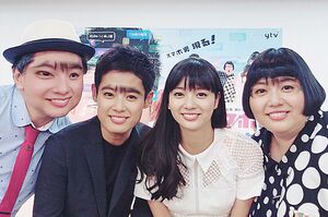 スマホアプリ『SNOW』で鈴木おさむ、伊藤淳史、安藤なつの顔が新川に！