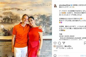 アンミカと夫のミラー氏、お似合いのカップルだが（公式インスタグラムより）