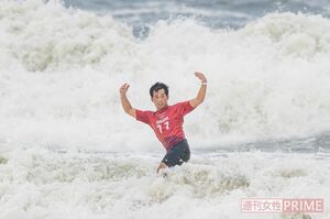 終了直前の大逆転でベスト8を決めた地元・大原選手