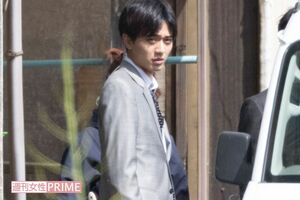 日曜劇場「ラストマン」の撮影を行うKing&Princeの永瀬廉