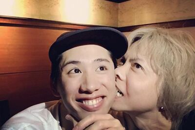 アーティストとして交流のあるHYDEとTaka（Takaのインスタグラムより　2019年）