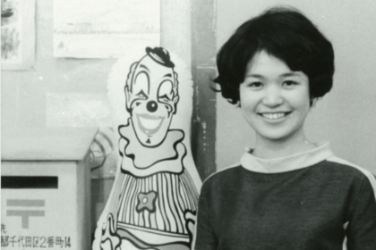 『ロンパールーム』のオーディション直後。この後、最終選考に残り、2代目先生になる