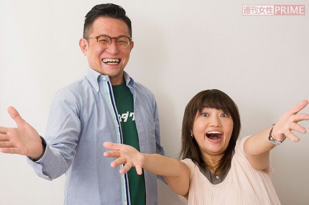 （左から）よしひろまさみち、沖直実（対談撮影／伊藤和幸）