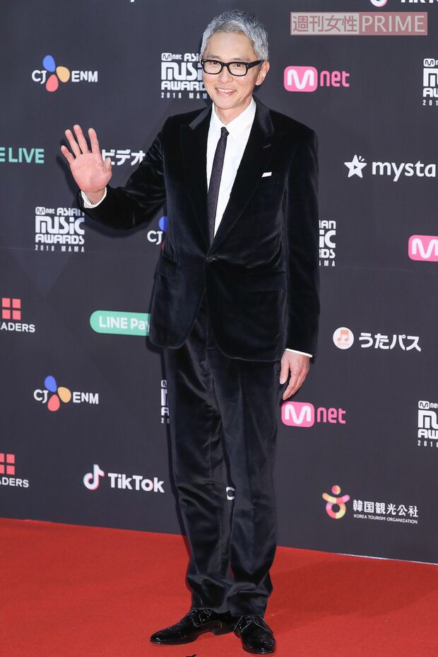 　韓国でも松重主演のドラマ『孤独のグルメ』のファンが多いことからプレゼンテーターに。「全州ビビンバが忘れられないです」と。　撮影／吉岡竜紀