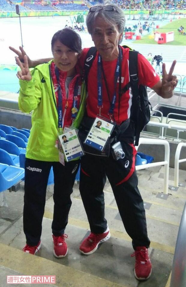 リオ五輪に同行した臼井さんと大西選手