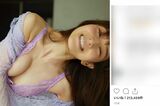 田中みな実のインスタグラムで公開された写真集先行カット（'19年）