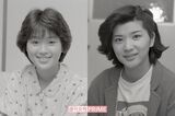 新人時代の桜田淳子（'55年）と酒井法子（'61年） 撮影／佐藤基広