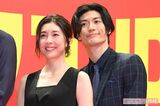 映画『コンフィデンスマンJP』ワールドプレミアでの竹内結子さんと三浦春馬さん（'19年5月）