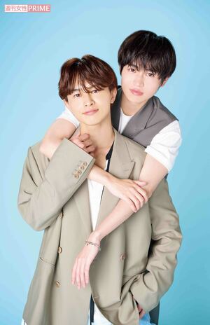 草川拓弥（左）と西垣匠（右）