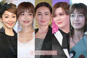 （写真左から）神田うの、平子理沙、長谷川京子、Matt、木下優樹菜