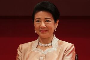 日本国際賞の授賞式にマスクなしで出席された雅子さま（4月13日・千代田区）