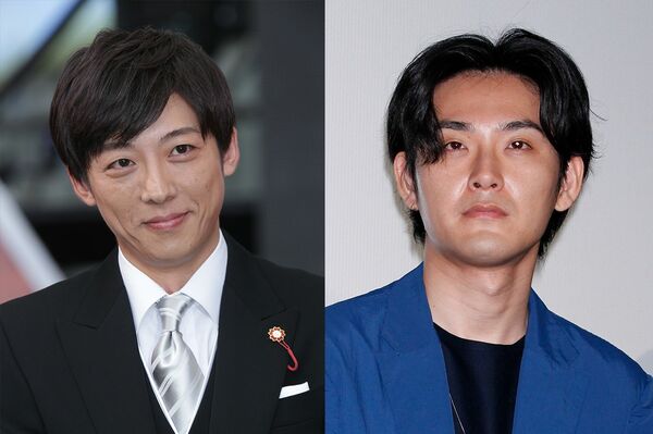 高橋（左）と松田（右）が電話をするシーンは同時刻なのに