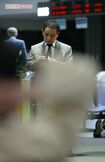 2003年3月、成田空港で手続きを済ませていた故・ジャニー喜多川氏