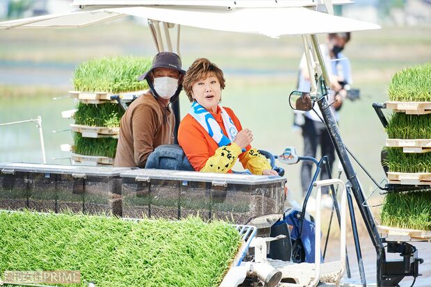 故郷・新潟の農業を支援するため「幸せプロジェクト」を立ちあげた小林幸子（22年撮影）