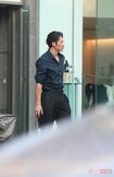 10月下旬、『極主夫道』の撮影現場に現れた玉木宏