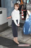 2018年9月、保釈後に謝罪する吉澤ひとみだが、動揺がありありと