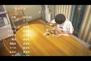 机や缶など26種類の擬音を演じた山寺宏一(サントリー公式YouTubeより)