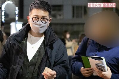 記者の直撃に驚いた様子を見せるも、終始穏やかな口調で対応する宮迫博之