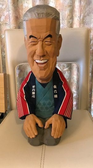 永さんが闘病中にTBSのスタジオに置かれていた人形