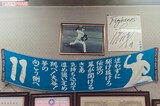 『東新軒』の店内には大谷翔平のサインや写真、応援グッズなども飾られていた