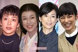 鈴木保奈美（左から'94年・28歳、'10年・44歳、'18年・52歳、'21年・55歳　※'21年は本人のインスタグラムより）