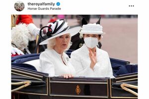カミラ王妃と雅子さま（英王室の公式インスタグラムより）
