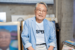 戦争を風化させないため、当時の生活の様子や戦争に対する心情を赤裸々に明かしてくれた（撮影／佐藤靖彦）