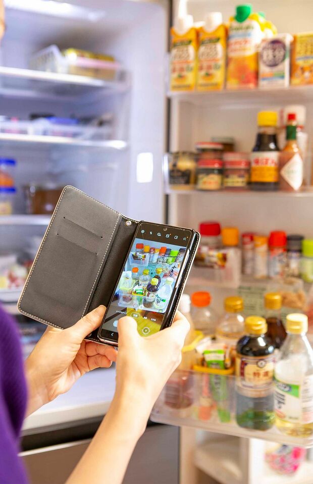 買い出し前の写メでダブり買い阻止