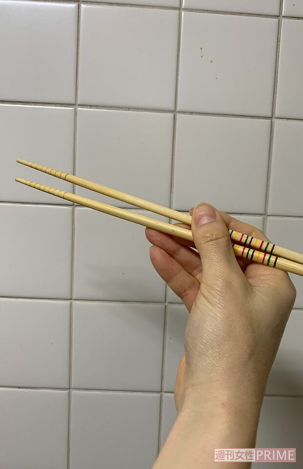 清潔な菜箸、取り分けにも雑菌が入らないように清潔な菜箸を。できれば煮沸を！