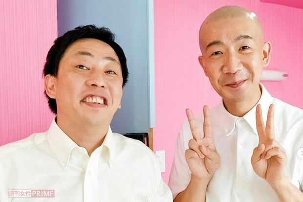 恩人『ザ・森東』社長のさらば・森田哲矢と（ひょうろくのインスタグラムより）