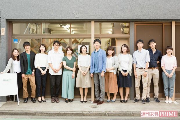 キズキのスタッフら。社内では成果主義の人事制度をしっかりつくり、モチベーションアップに努めている