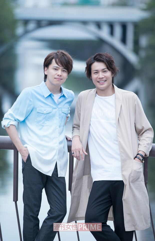 中川晃教、平方元基　撮影／廣瀬靖士