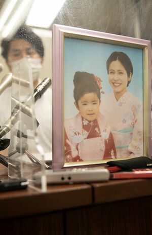 亡くなった松永さんの妻・真菜さんと娘の莉子ちゃん