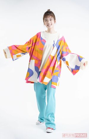 「ギター続けています」と話す小芝風花（撮影／齋藤周造）（'22年）