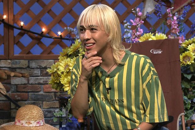 2020年9月放送『生理CAMP2020』に出演のりゅうちぇる　(c)テレビ東京