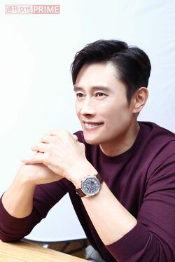 イ・ビョンホン　撮影／吉岡竜紀