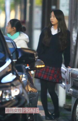 2015年11月、CocomiとKoki,の送迎をする木村拓哉と工藤静香