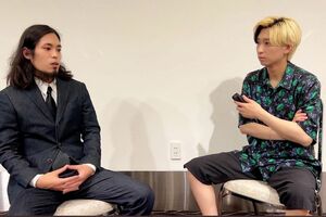 保釈間もない田口翔被告と対面するヒカル(公式ツイッターより)