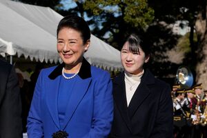 1月23日に行われた皇宮警察の年頭視閲式で雅子さま、愛子さまがご出席された