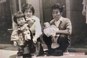 東京・台東区の下町で暮らしていた江蔵さん一家。