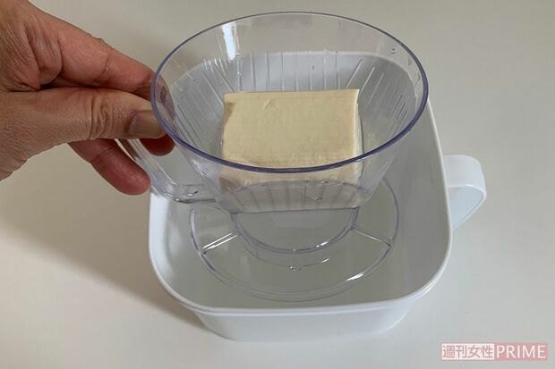 豆腐の水きりに