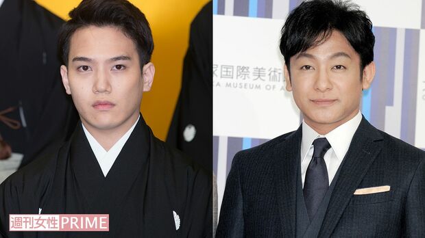 中村歌昇(左)と愛之助(右)は深い絆でつながっている