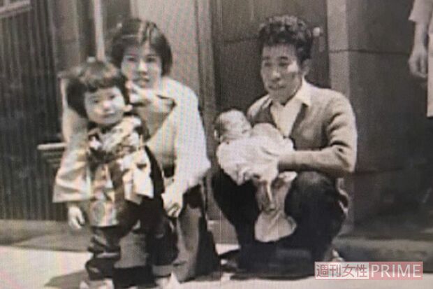 東京・台東区の下町で暮らしていた江蔵さん一家。