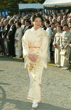 雅子さまが療養前に“フル参加”された'03年10月の園遊会での着物姿