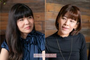 （写真左から）岡本純子さん、菅野久美子さん　撮影／矢島泰輔