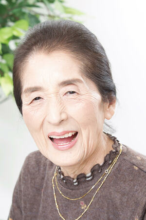 太田さんの祖母。自然な笑顔が美しい（撮影／えがお写真館・太田明良）